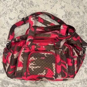 LUG Pink Camo Travel Bag